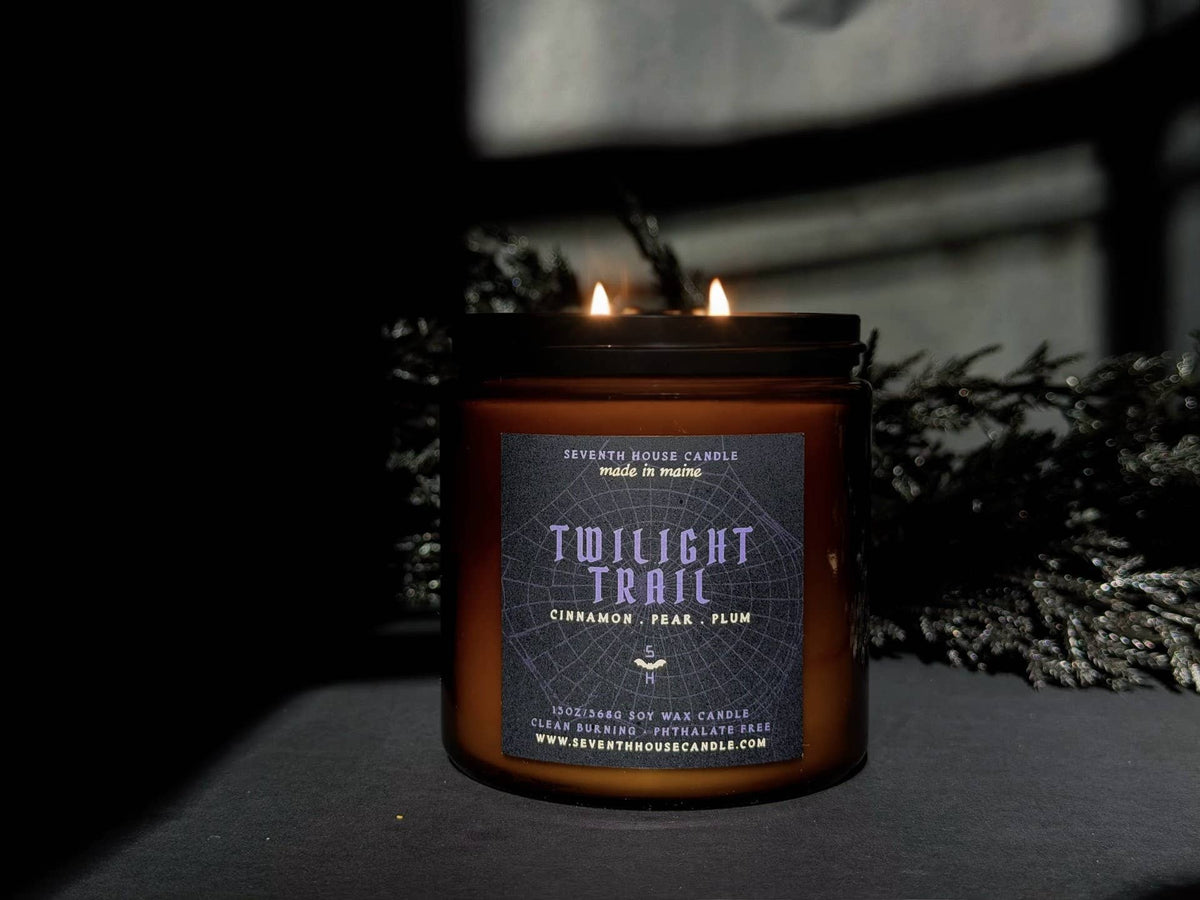 TWILIGHT TRAIL -Cinnamon, Pear, Plum Candle