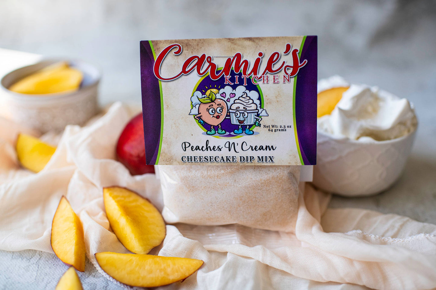 Peaches N' Cream Cheesecake Mix