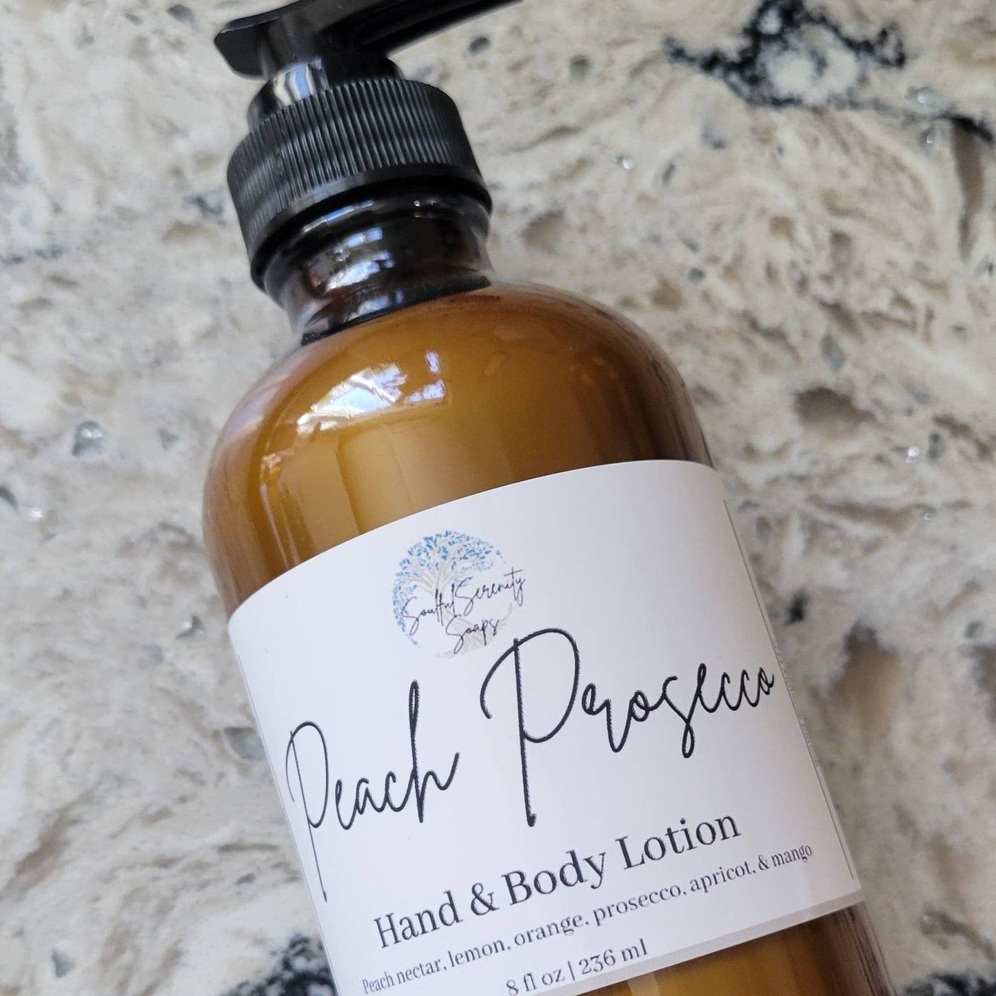 Bottled Lotion - Summertime Sweets: Peach Prosecco