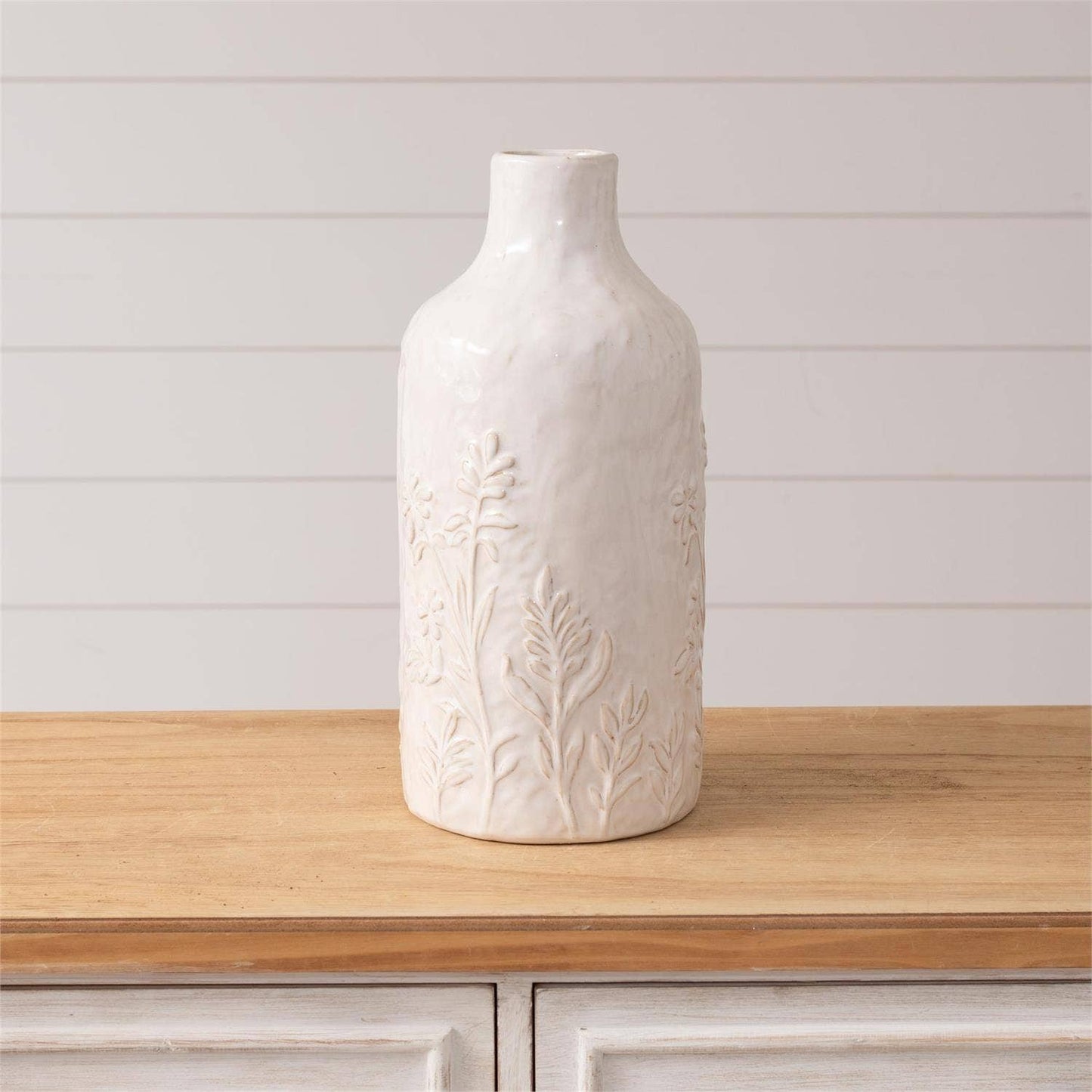 Botanical Vase, White