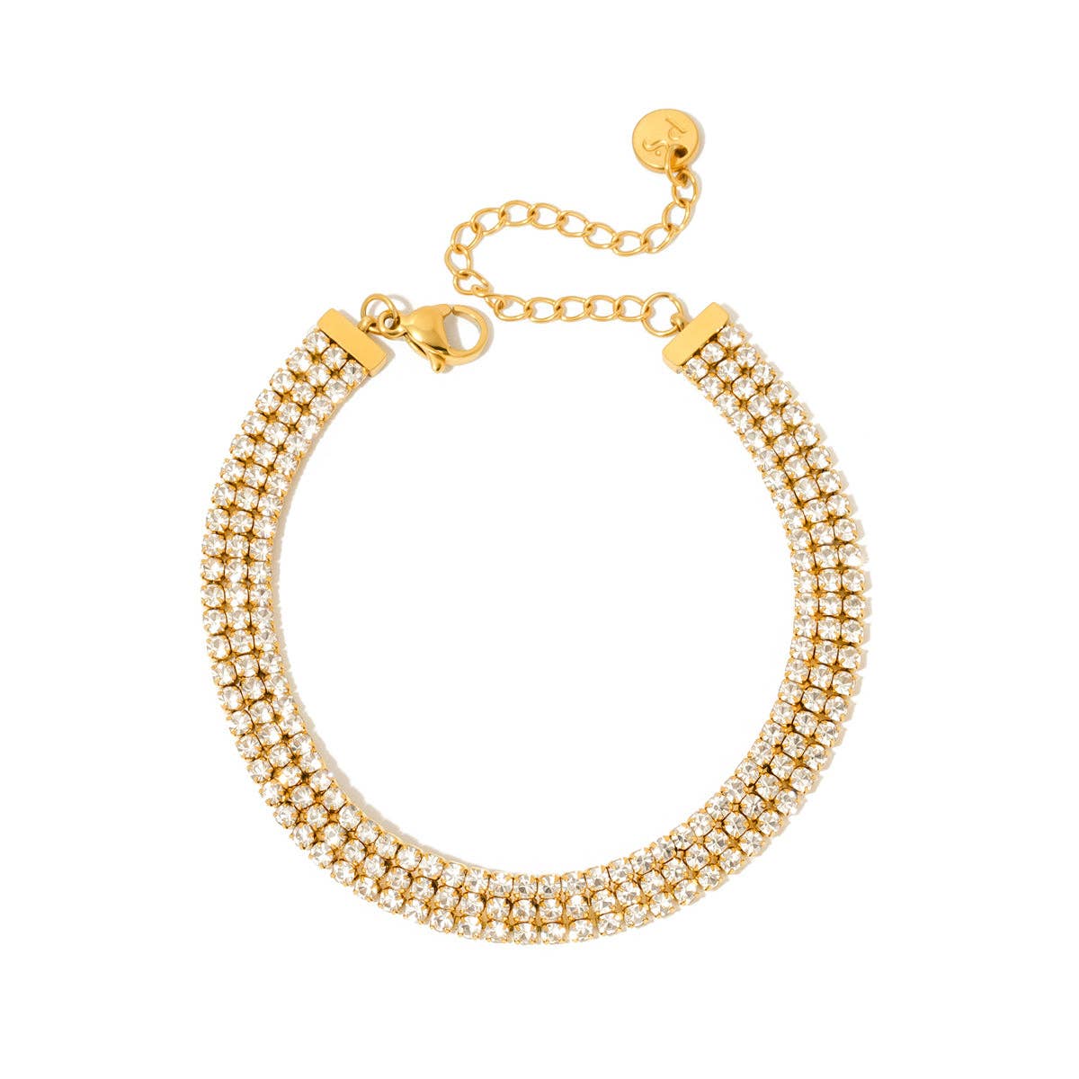 Giselle Layered Tennis Bracelet
