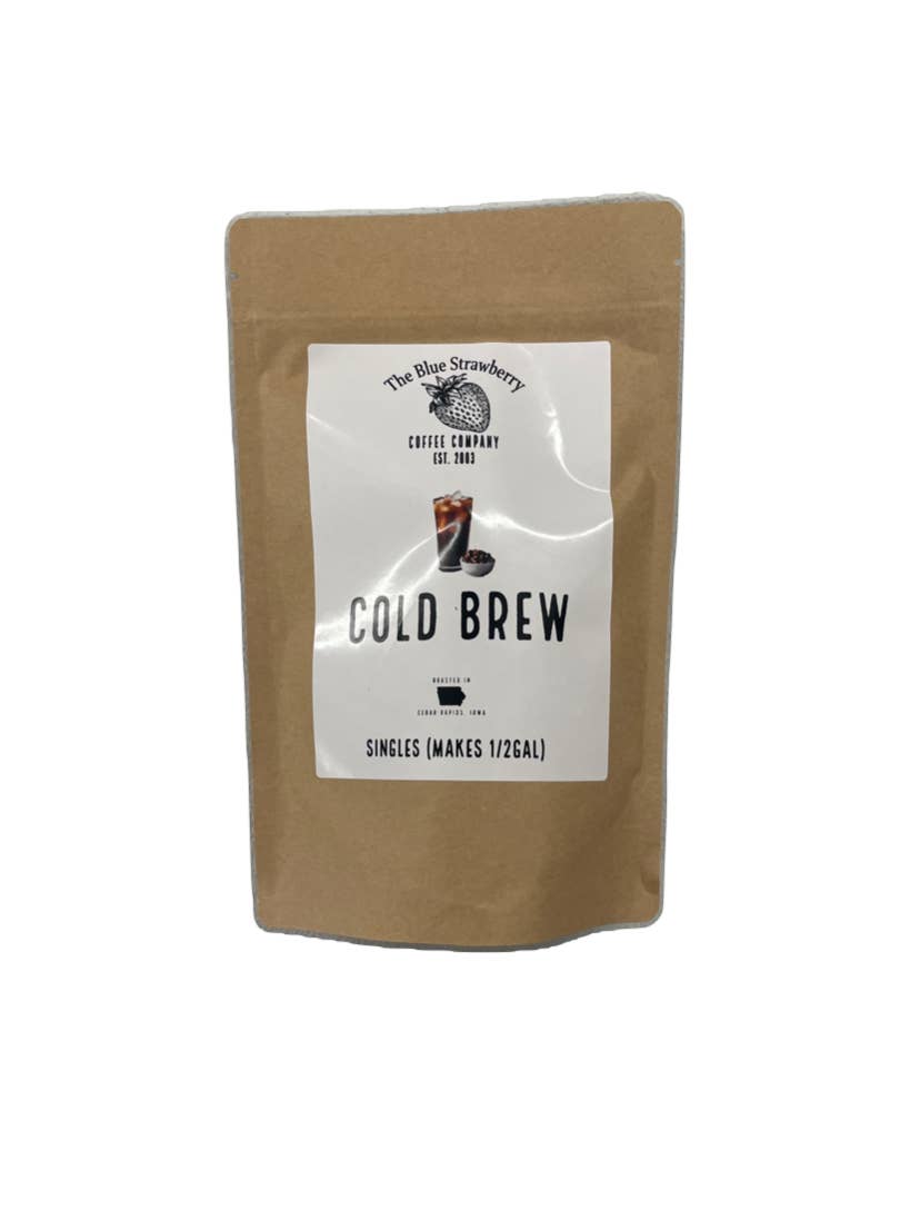 Cold Brew: Regular (unflavored) / Single (1 cold brew filter)