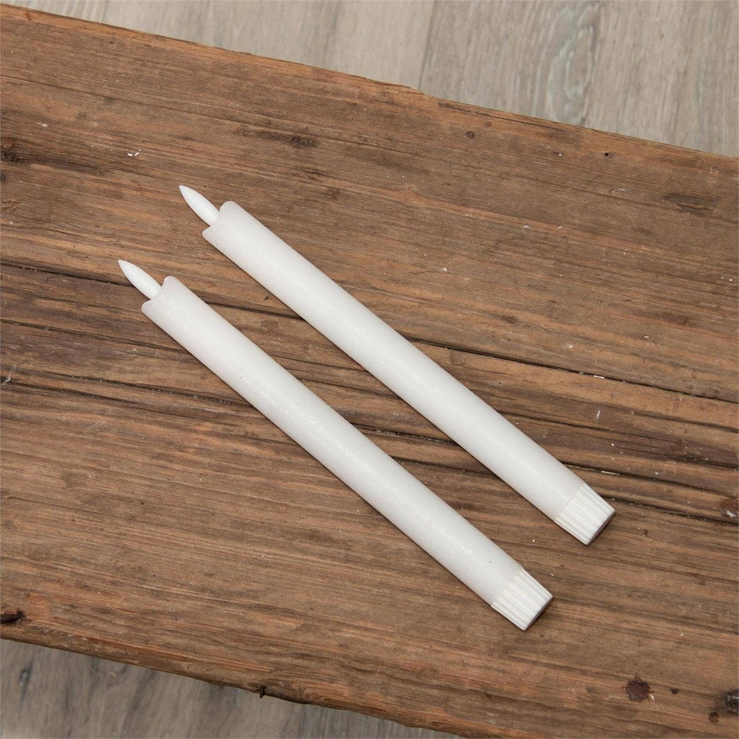 Taper Candle (1) - White Flameless