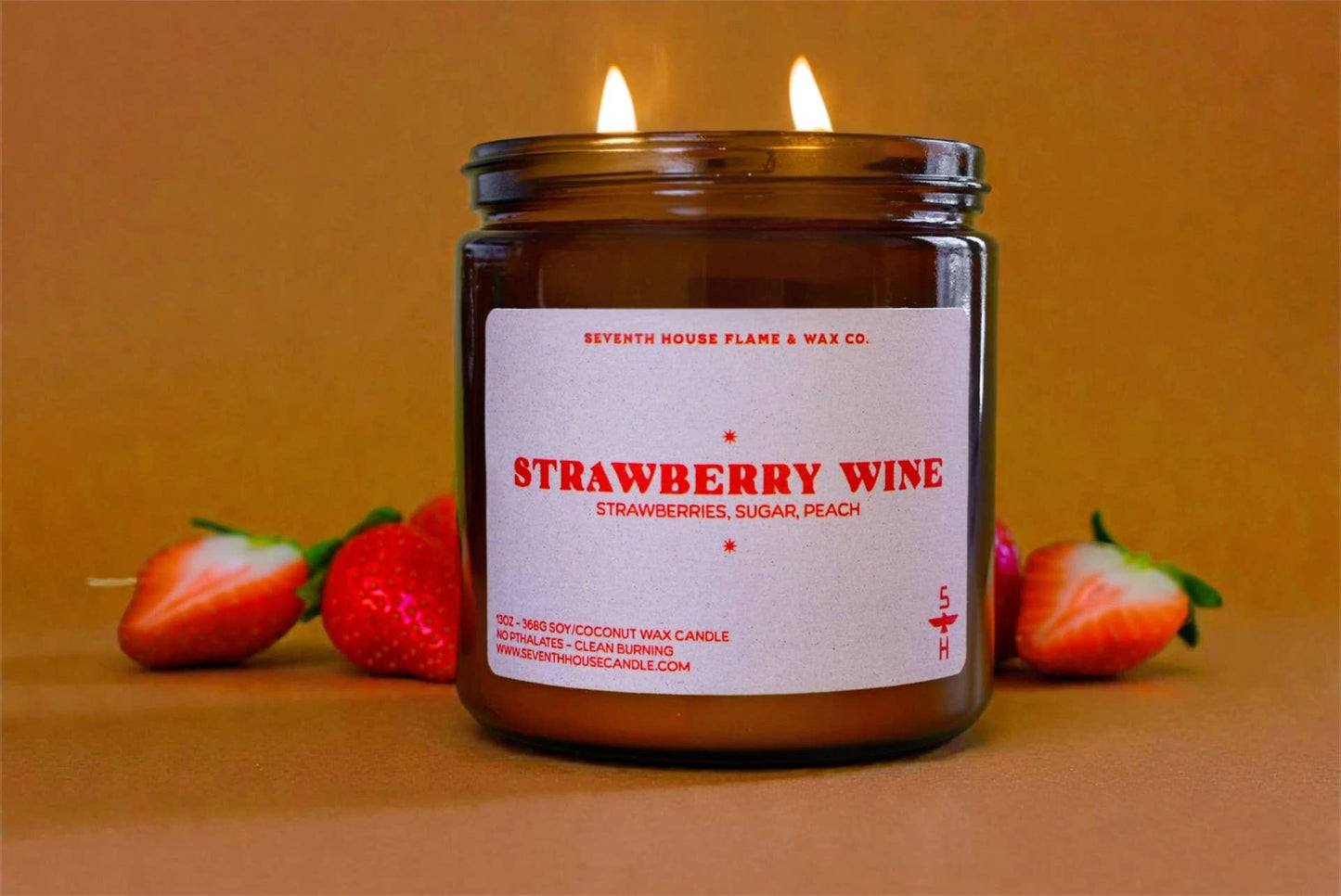 STRAWBERRY WINE - Strawberries & White Wine Candle