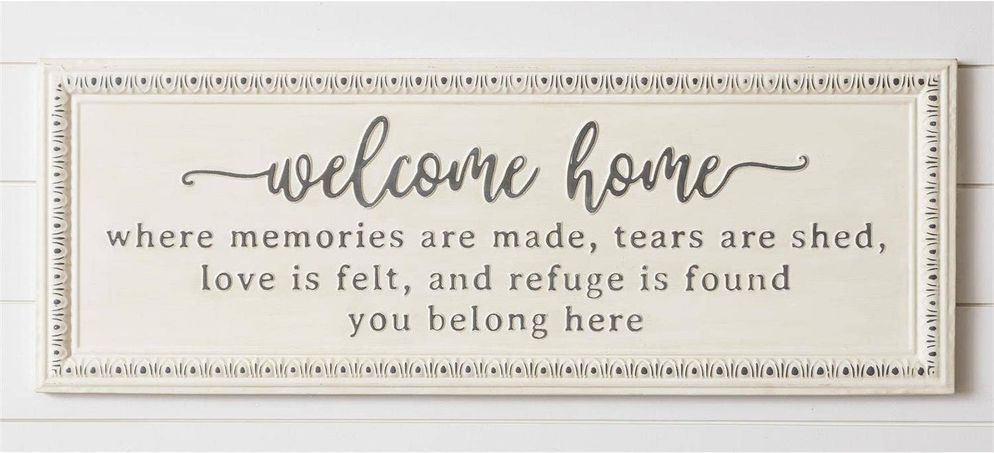 Sign - Welcome Home