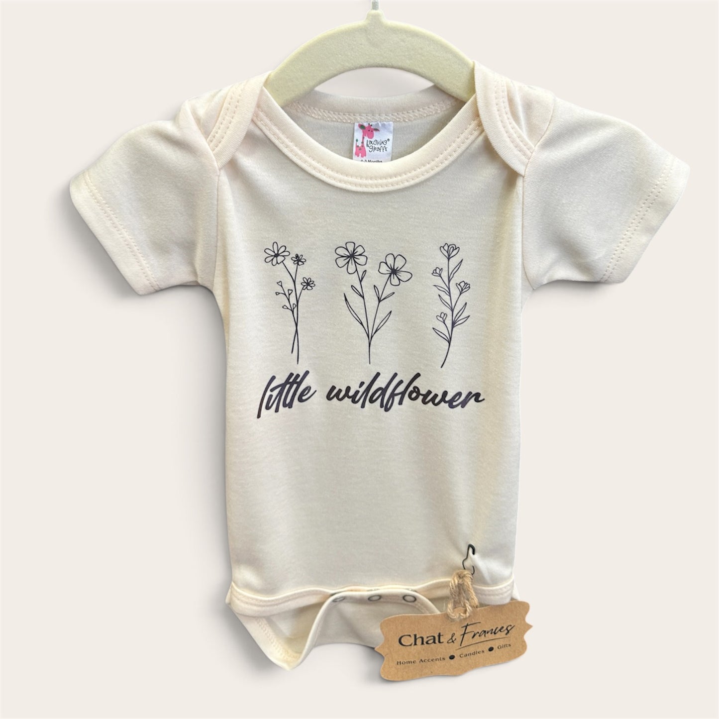 Little Wildflower Onesie 3-6 Mo.