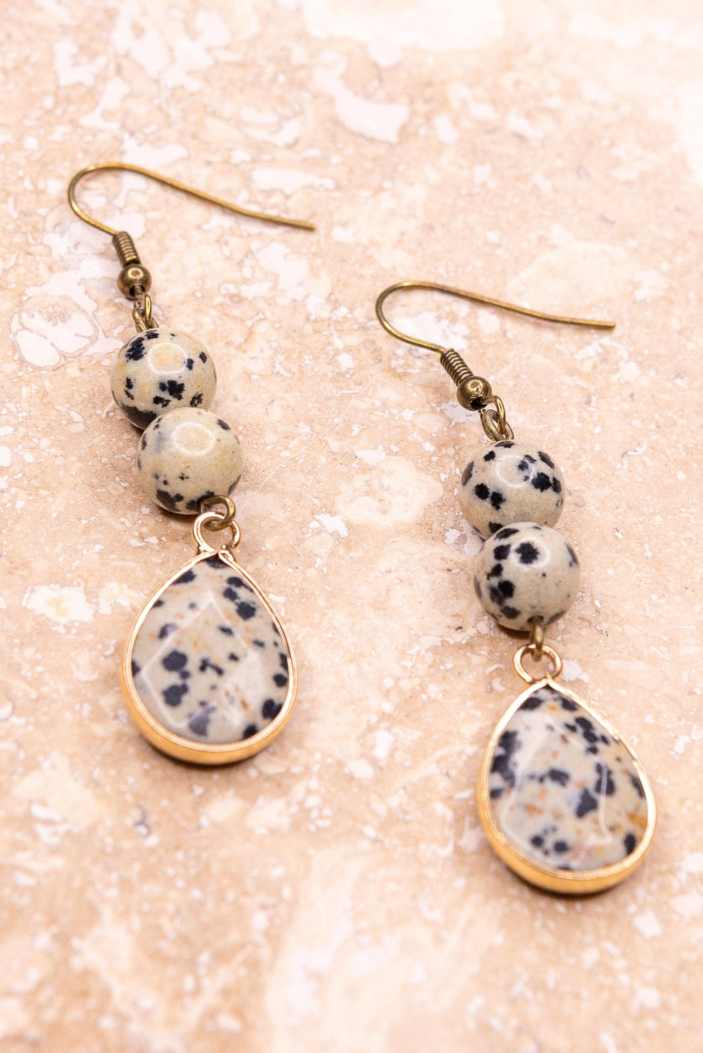 Sasha Earring in Dalmation