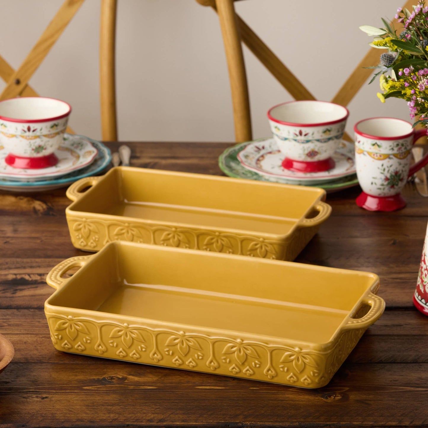 Provence Large Rectangular Baker 16in x 10.25in