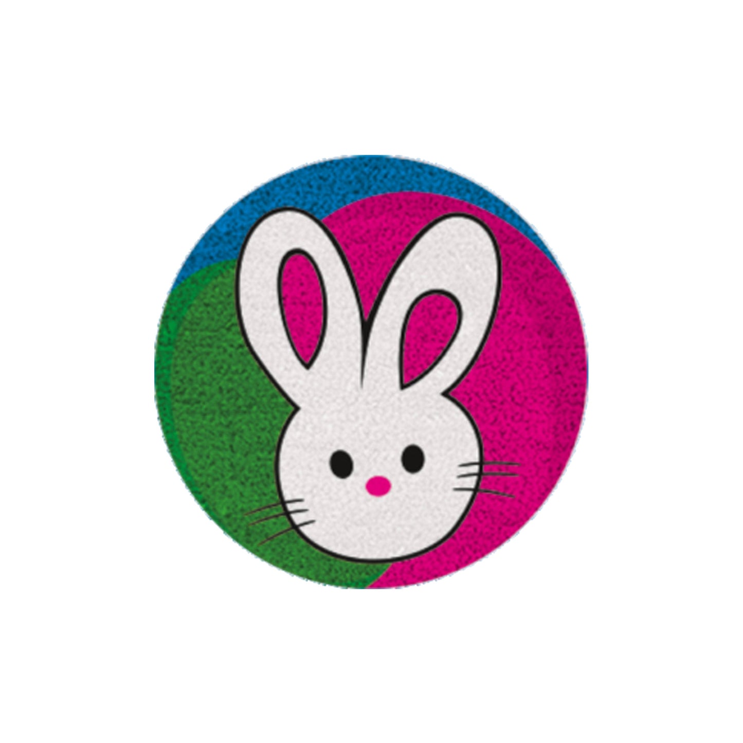 24" x 36" Rubber Doormat Interchangeable Insert: Easter Bunny