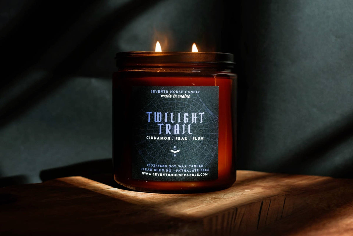 TWILIGHT TRAIL -Cinnamon, Pear, Plum Candle