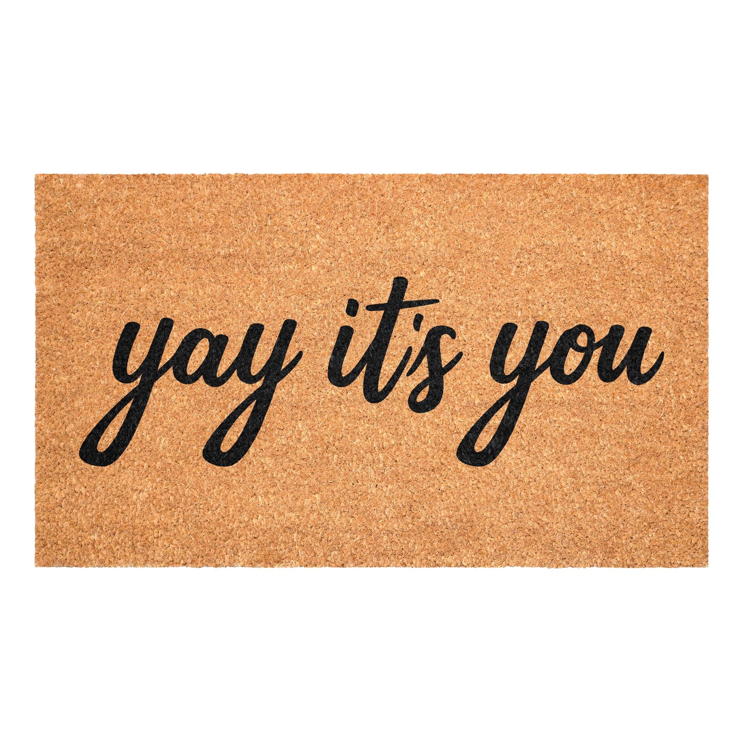 Yay It's You Doormat: 24''x36''