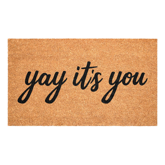 Yay It's You Doormat: 24''x36''