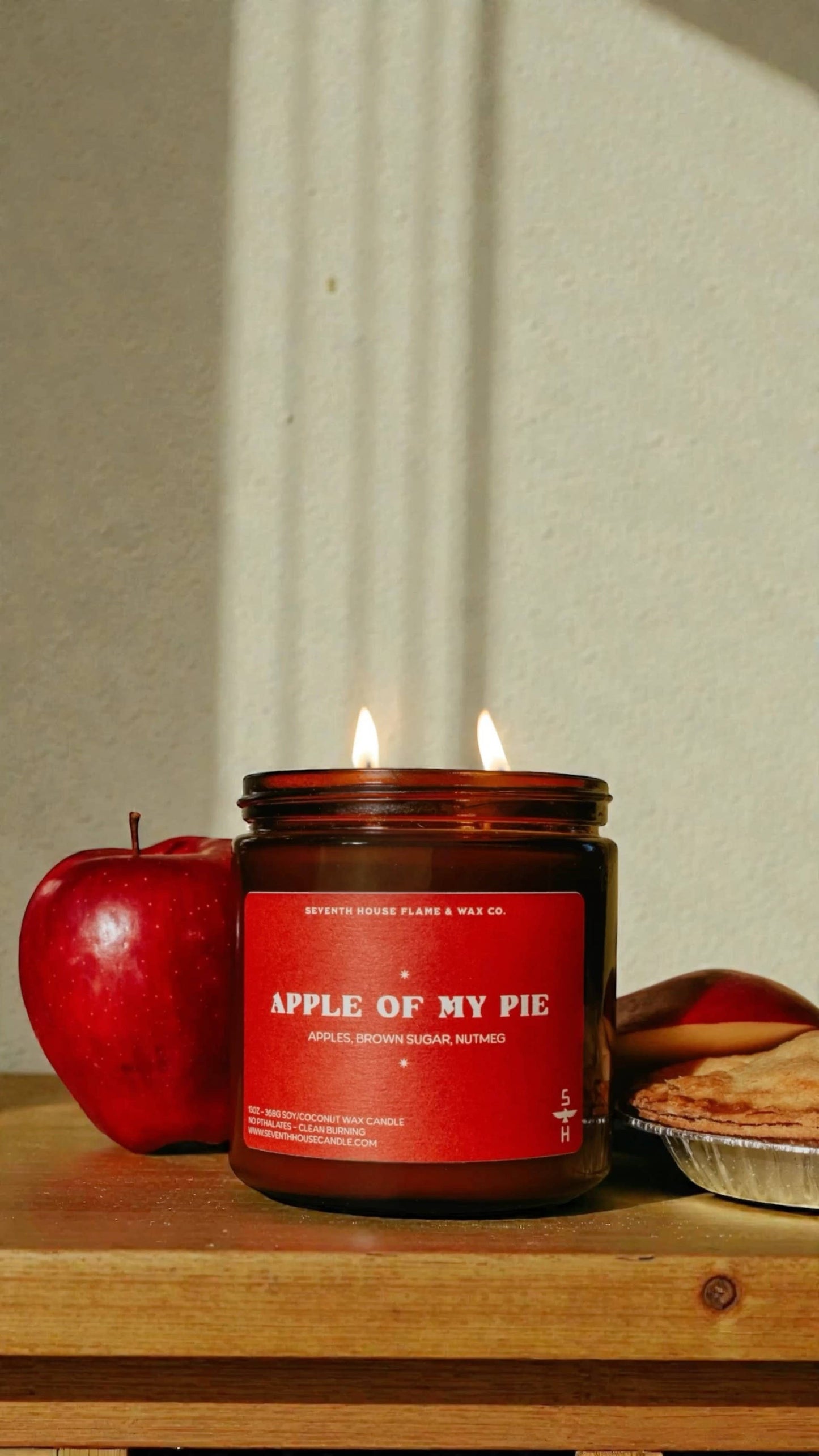 APPLE OF MY PIE - Apple, Cinnamon, Sugar Candle