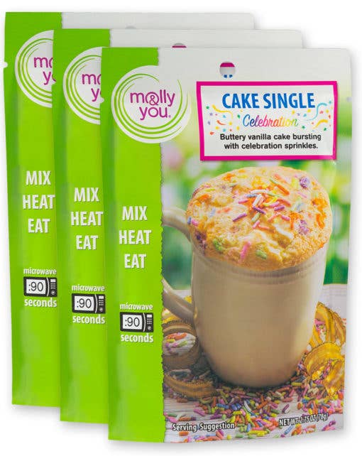 Celebration Cake Microwave Single