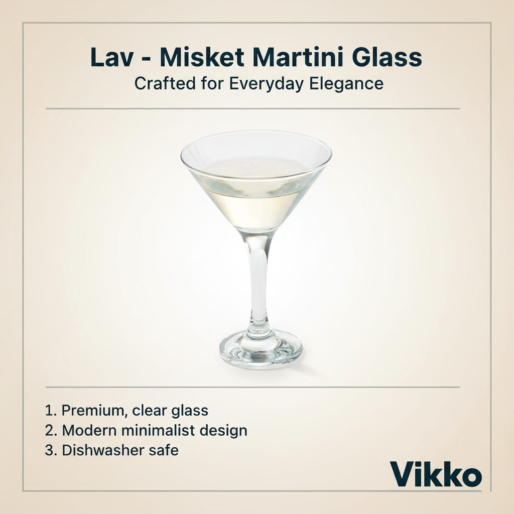 LAV - Misket, Martini Glass, 6 oz
