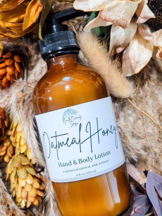 Bottled Lotion - Cozy Comforts Collection: Oatmeal Honey