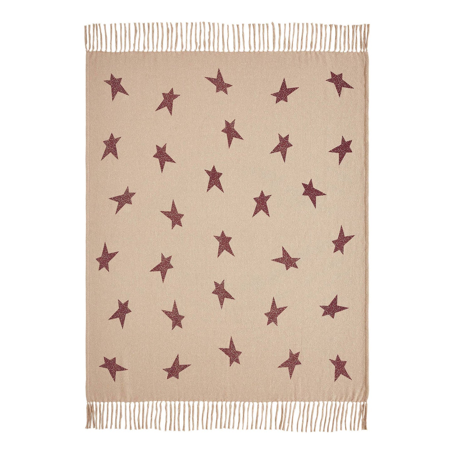 Gable Primitive Star Woven Throw 50x60