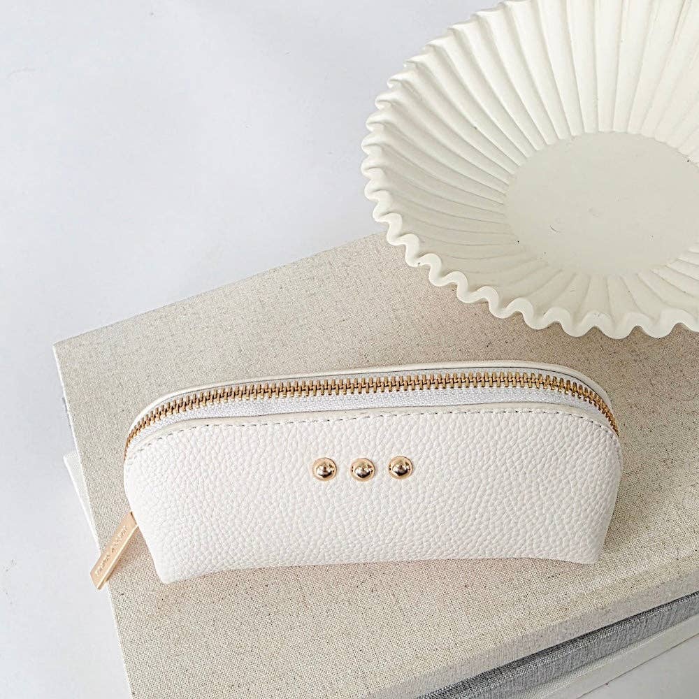 Posie Pouch: Cream