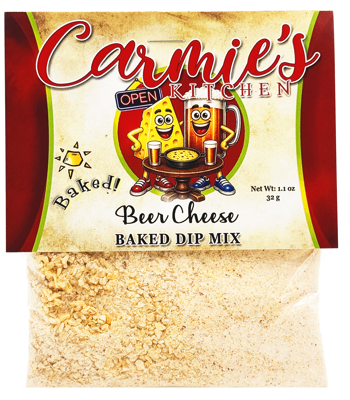 Beer Cheese Baked Dip Mix