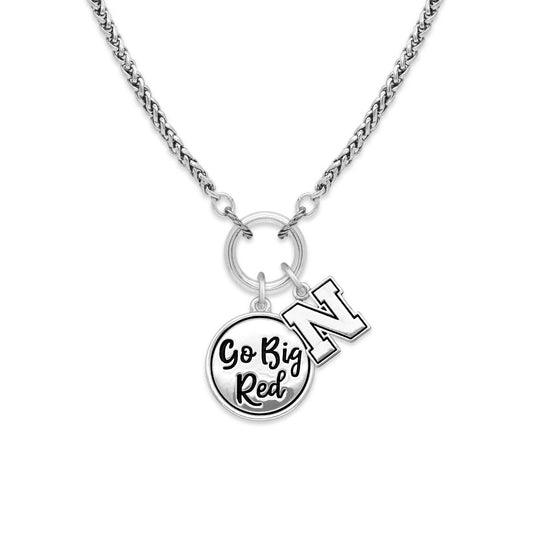 Nebraska Cornhuskers Twist and Shout Necklace