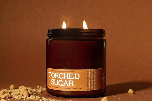 TORCHED SUGAR - Brown Sugar & Rum Candle
