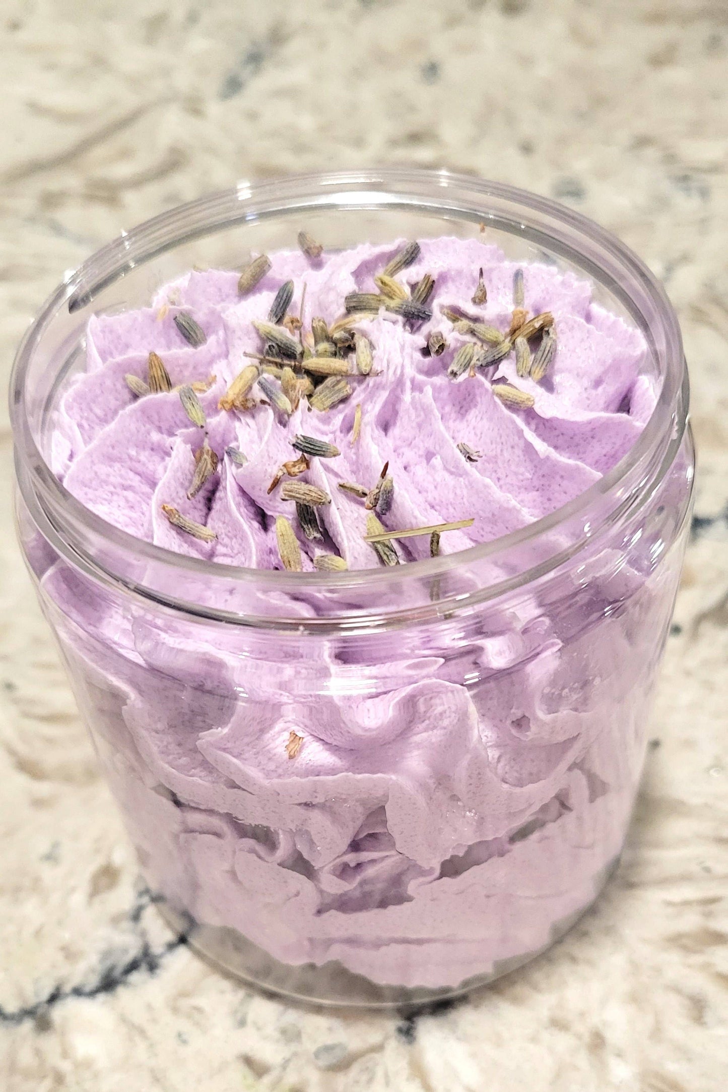 Lavender Lemongrass Whipped Soap + Scrub