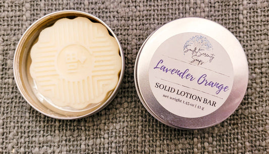 Lotion Bars - Essential/Bare Blends: Lavender Orange