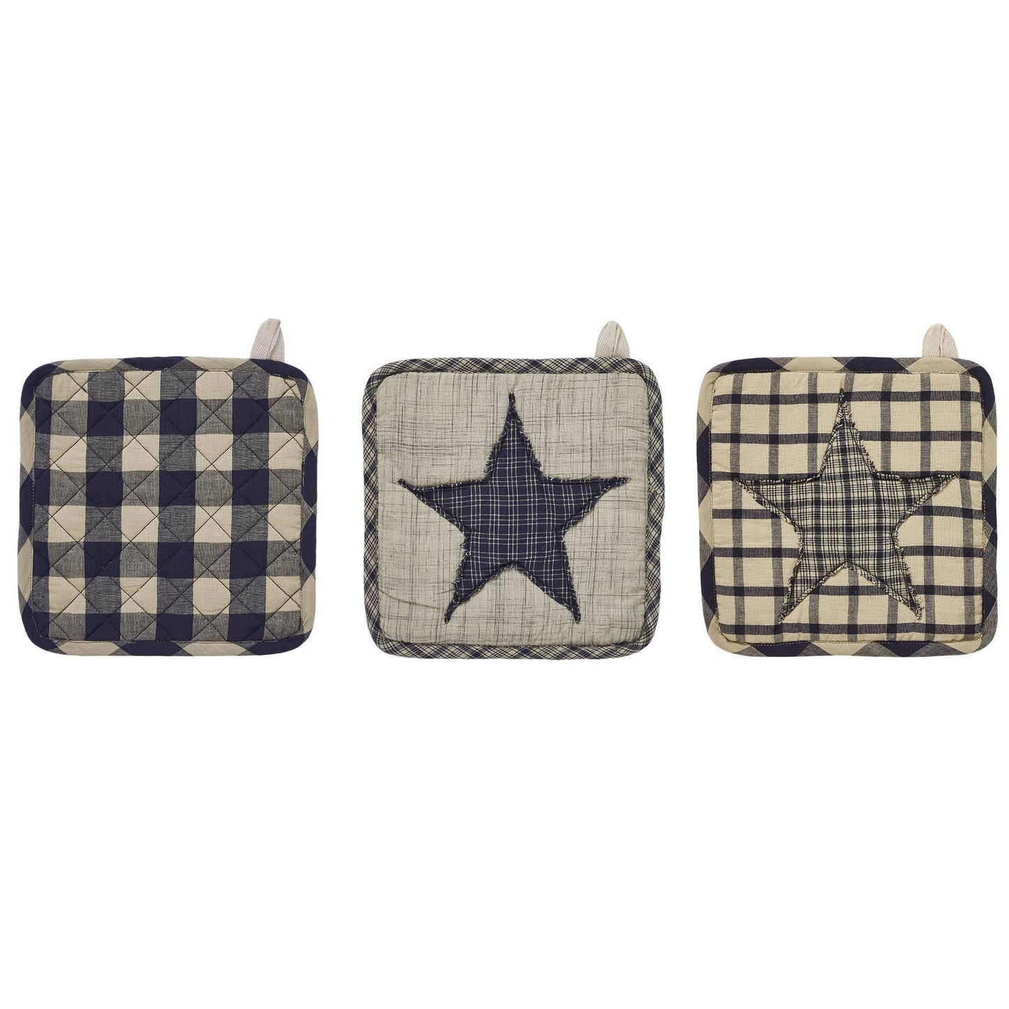 My Country Patchwork Pot Holder 8x8