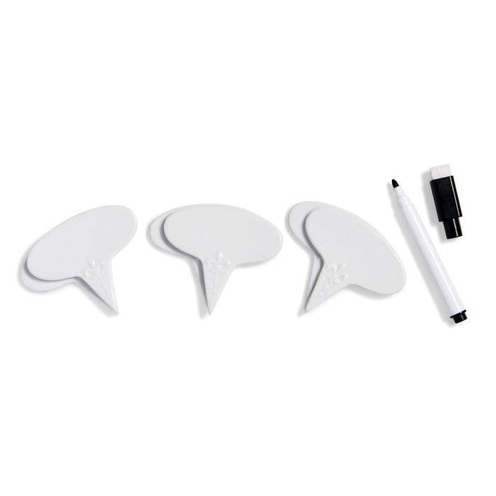 Maison Du Fromage Cheese Marker With Pen, 6-Piece Set