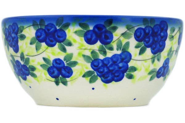 Bowl 5" Blueberries Season