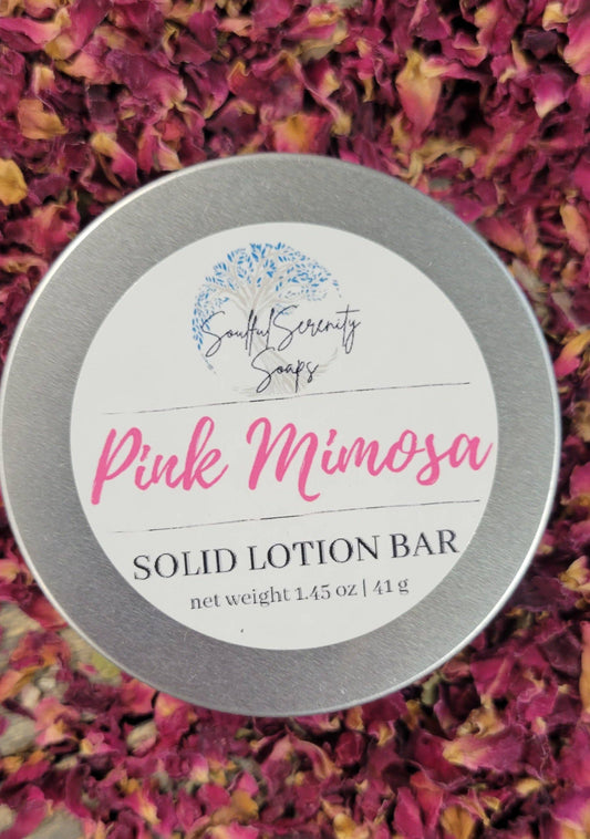 Lotion Bars - Summertime Sweets: Pink Mimosa