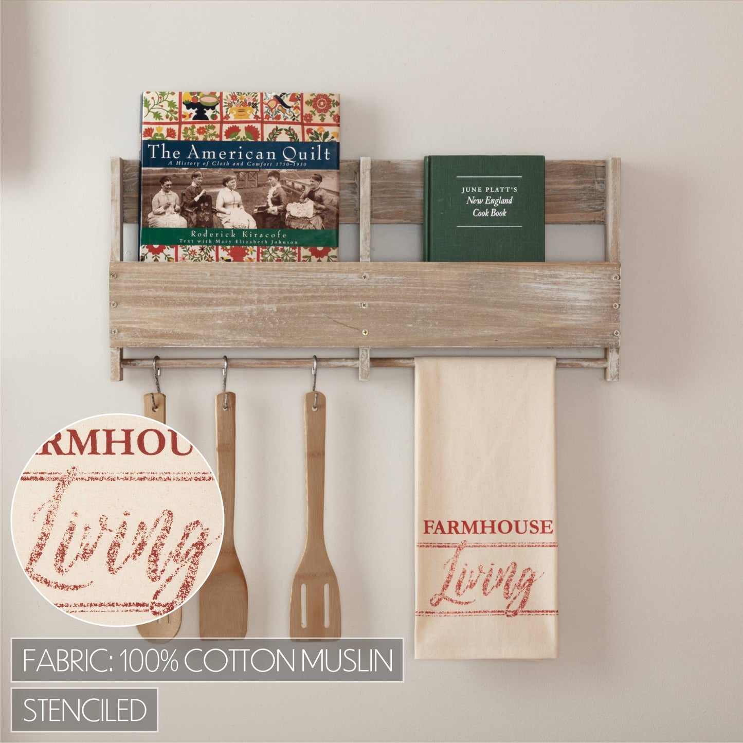 Unbleached Natural Tea Towel 19x28
