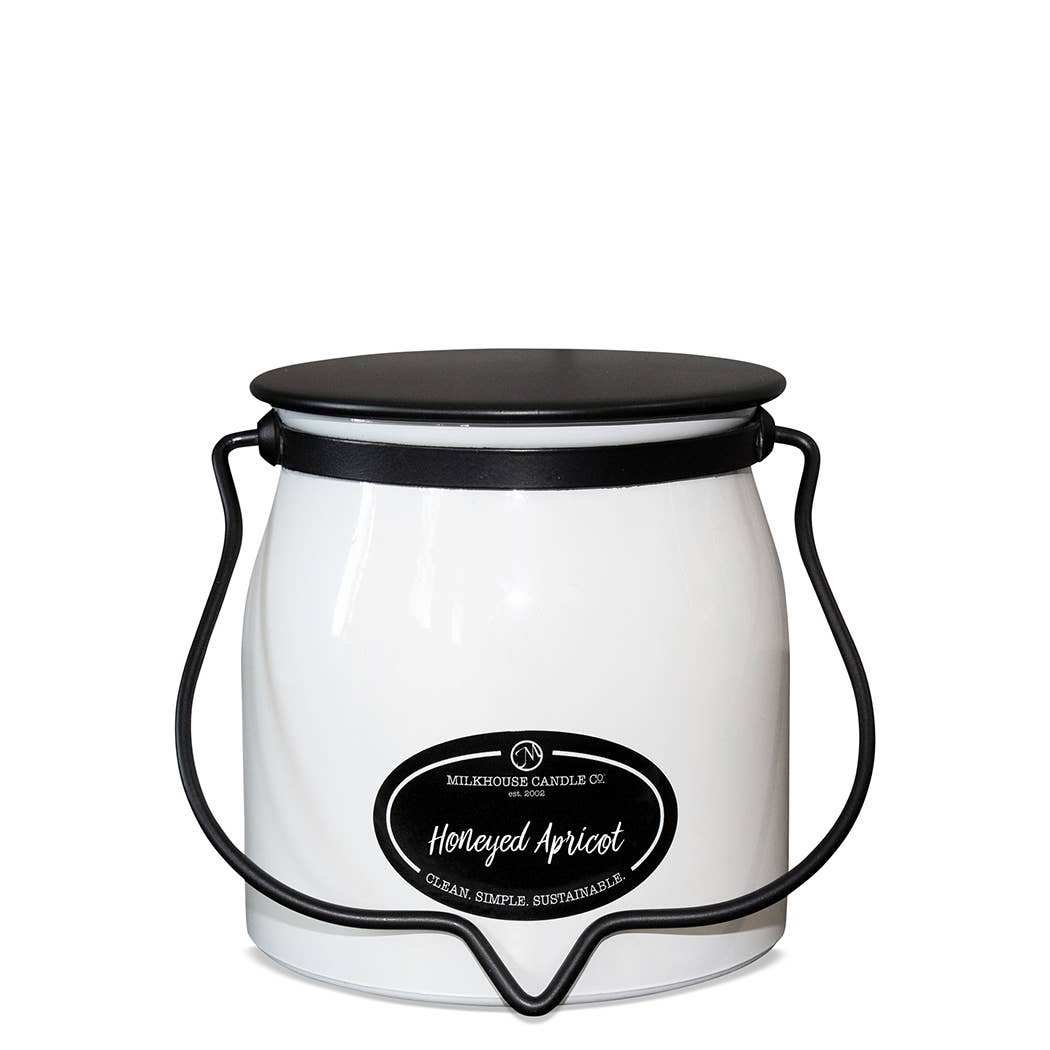 16 oz Butter Jar Candle: Honeyed Apricot