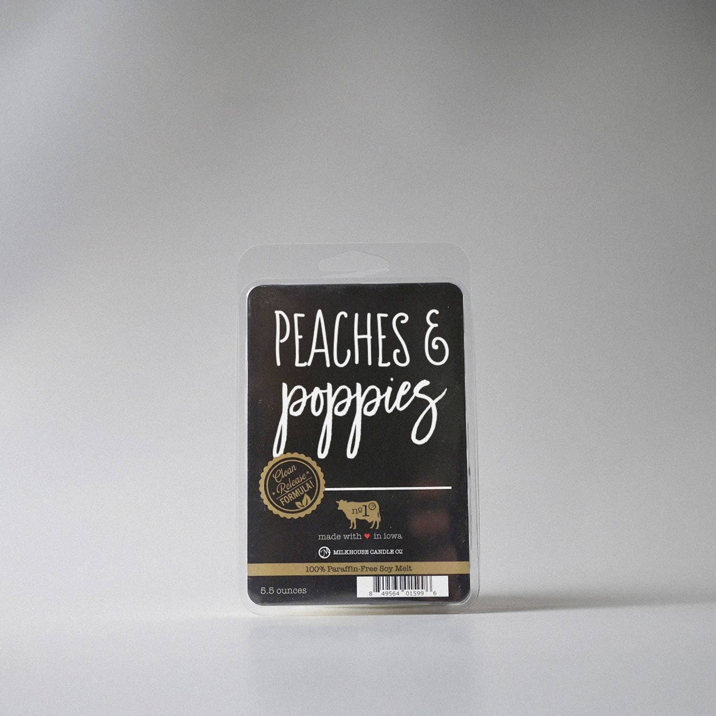 5.5 oz Wax Melts: Peaches & Poppies