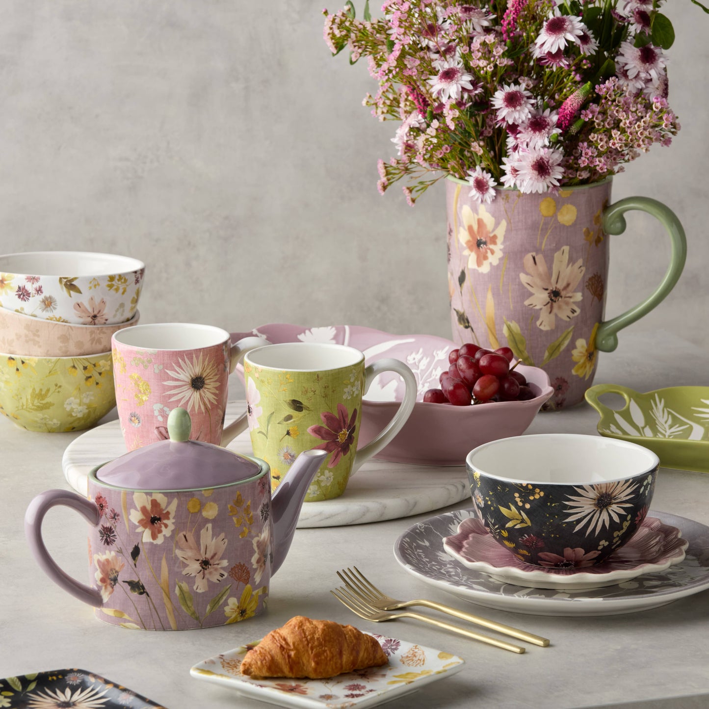 Wildflowers Pitcher