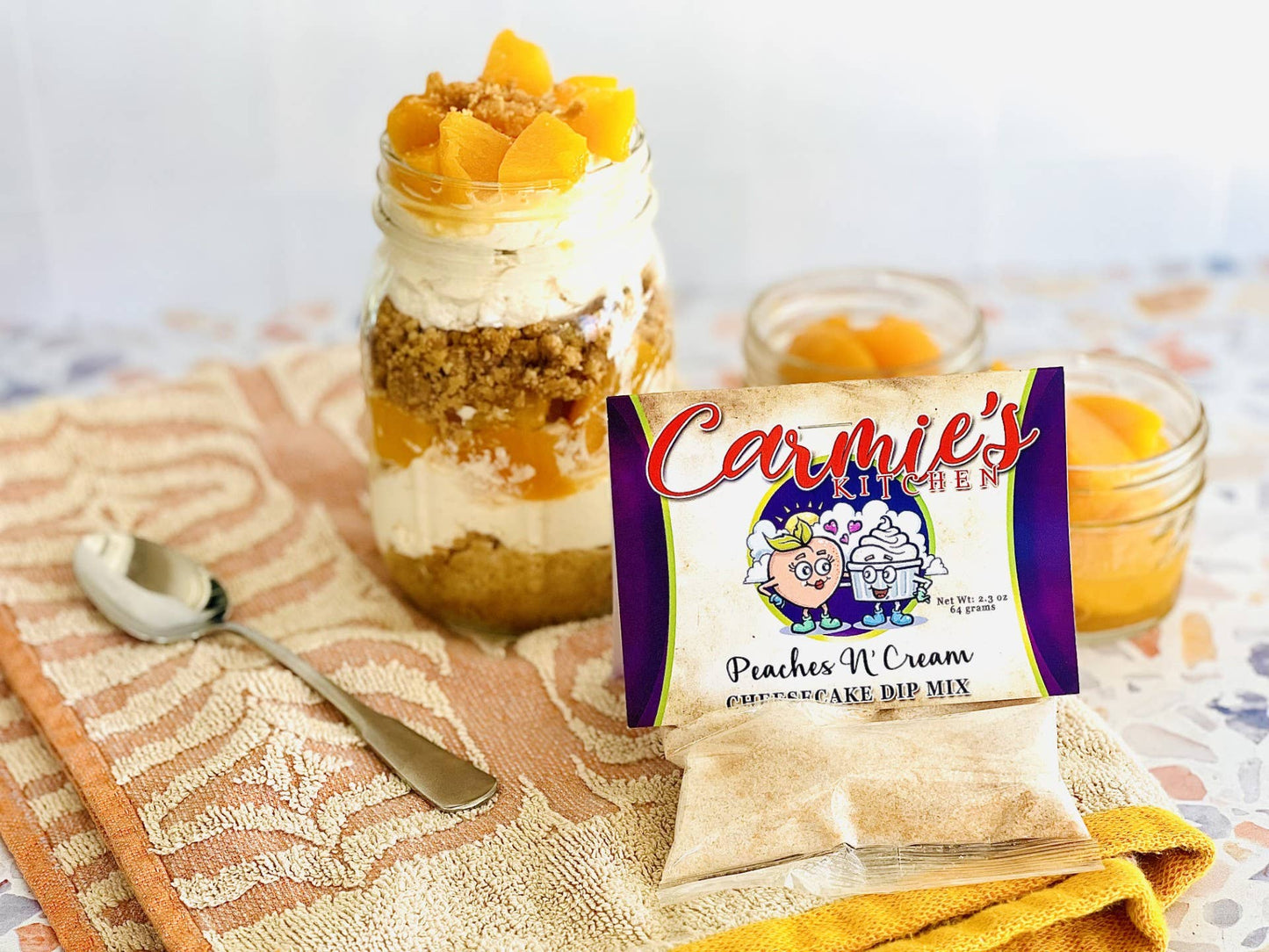 Peaches N' Cream Cheesecake Mix