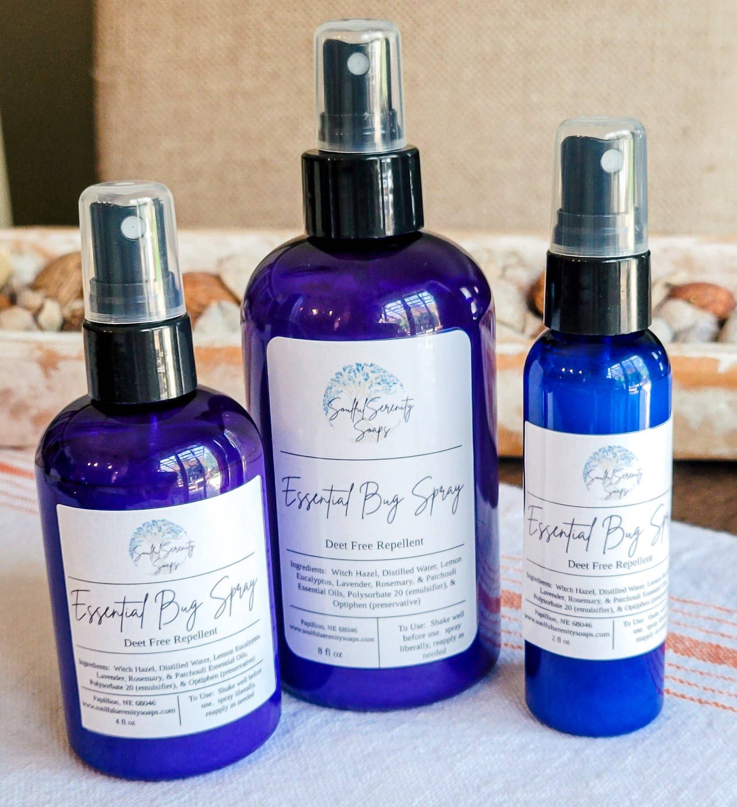 Essential Bug Spray: Small (4 oz)