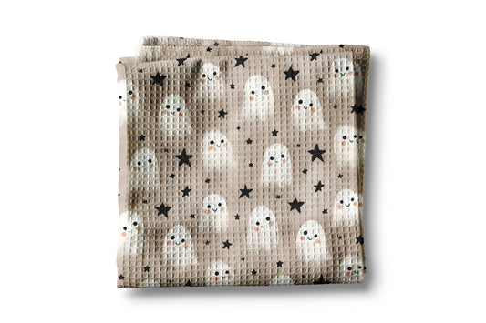 Ghost Smiles Halloween Fall Towel Waffle
