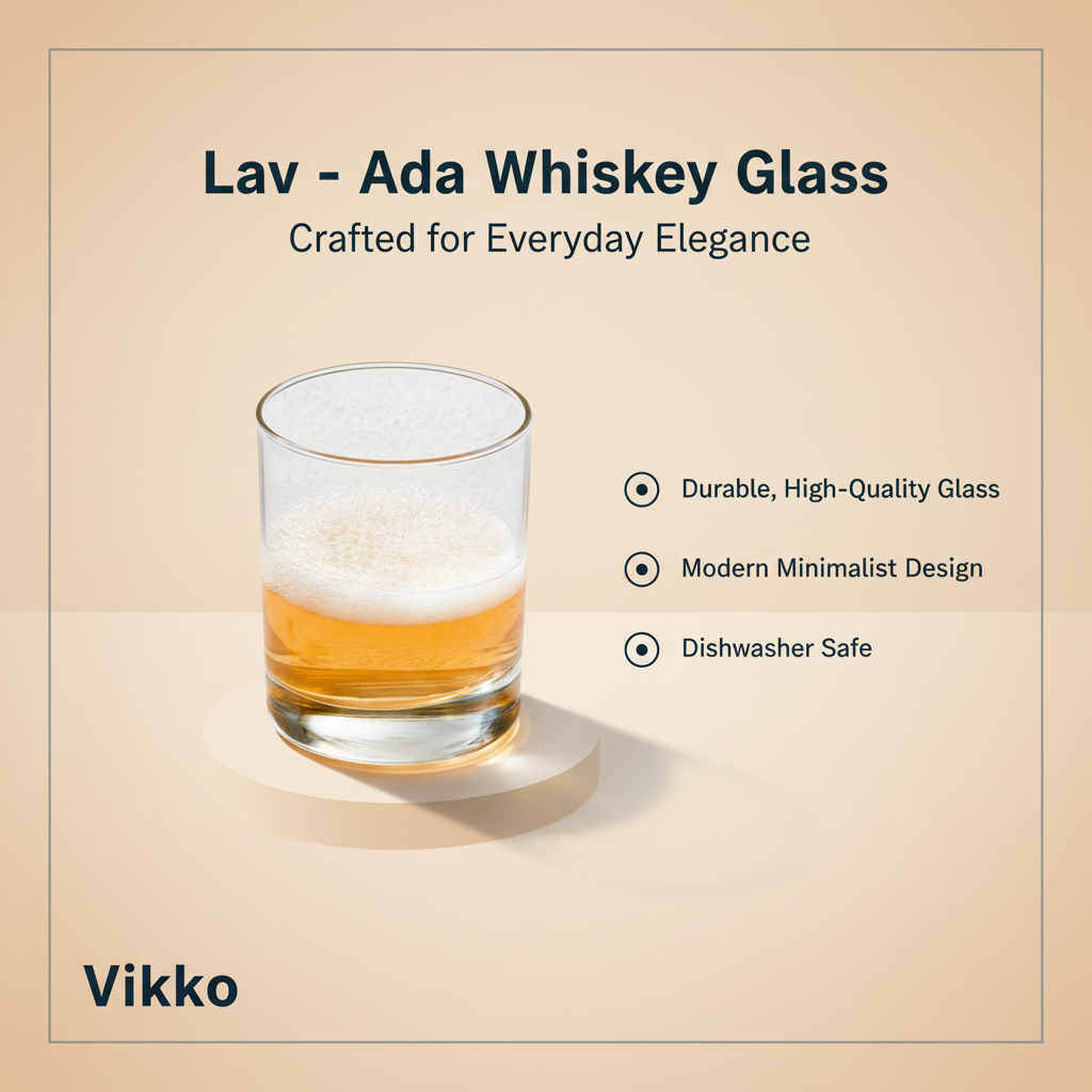 LAV - Ada, Whiskey Glass, 10.25 oz