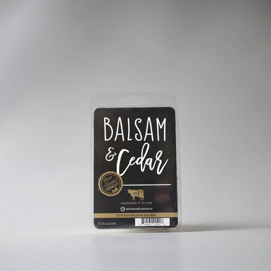 5.5 oz Wax Melts Christmas: Balsam & Cedar