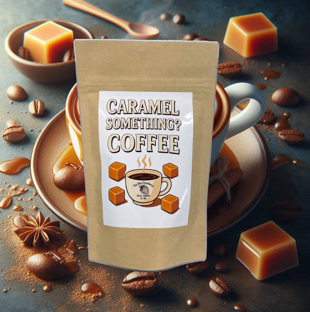 Caramel Something… (Flavored Coffee): Ground / 4 oz
