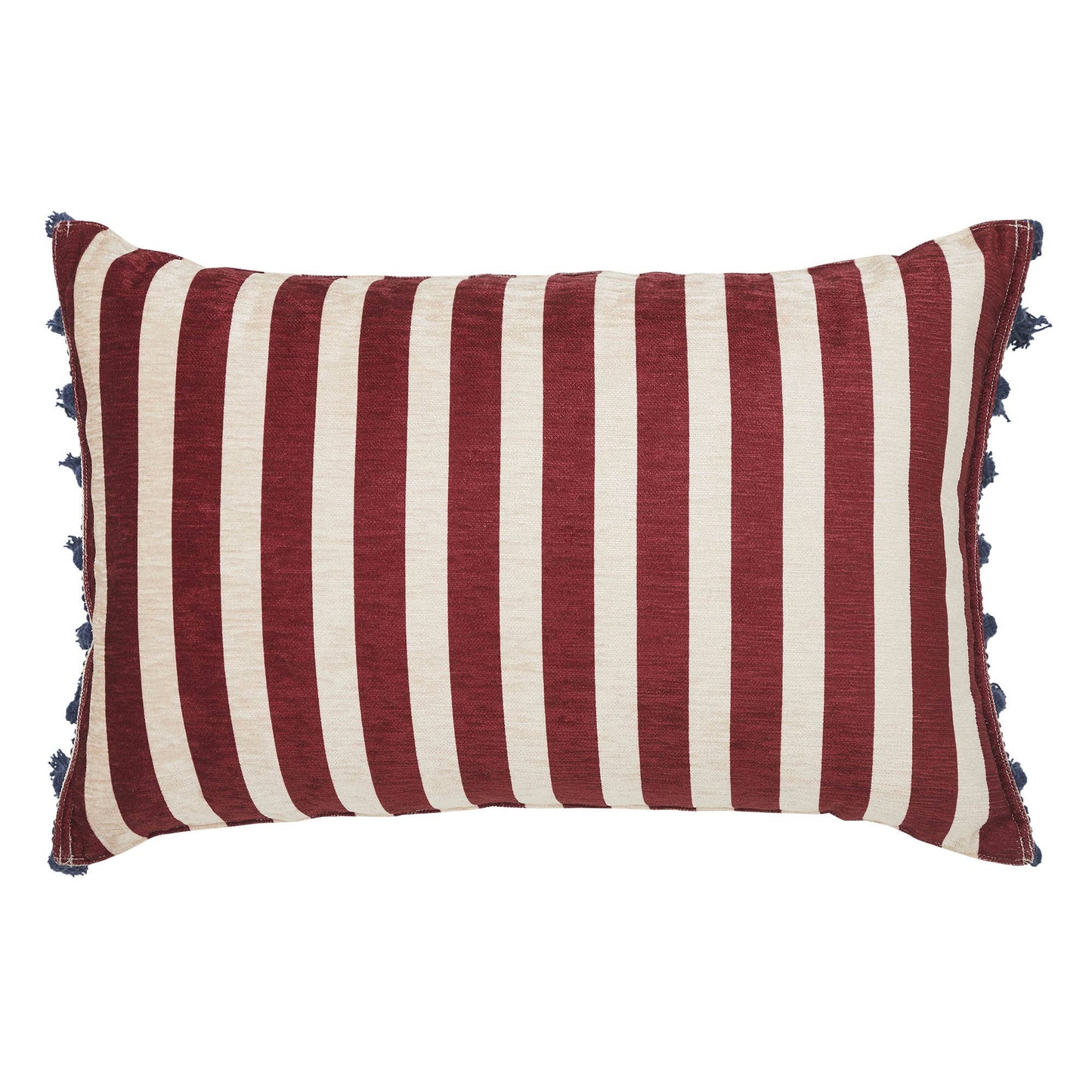 Patriotic Land That I Love Chenille Pillow - 14x22