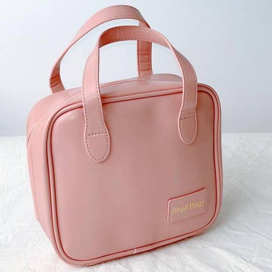 TRAVEL PORTABLE WATERPROOF TOILETRY BAG Pink