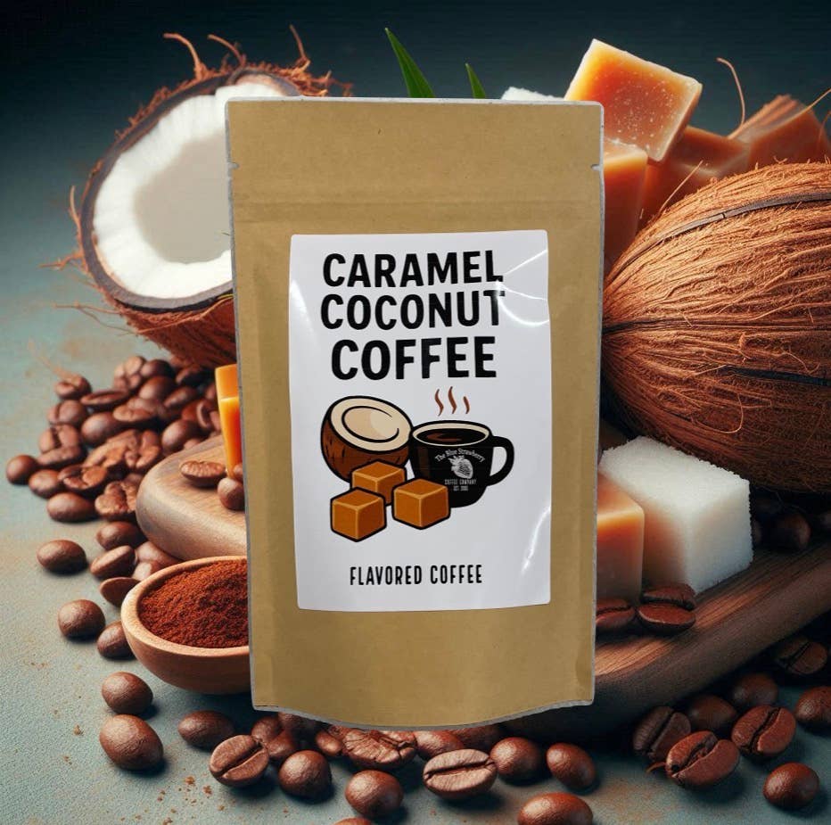 Caramel Coconut (Flavored Coffee): Ground / 4 oz