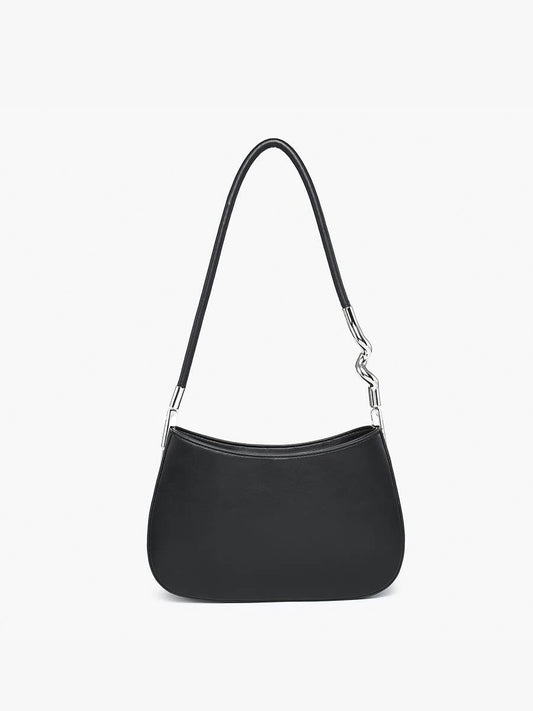 Vancouver Saddle/Shoulder Bag: Black