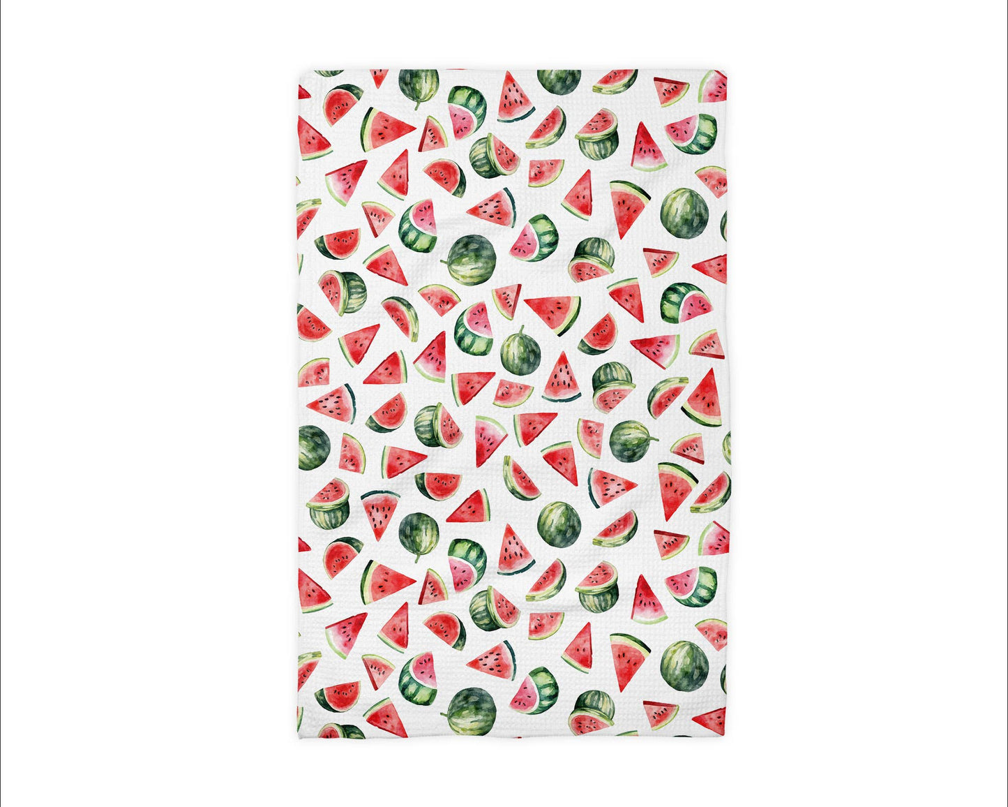 Watermelon Sunshine Summer Fruit Market Kitchen Towel Waffle