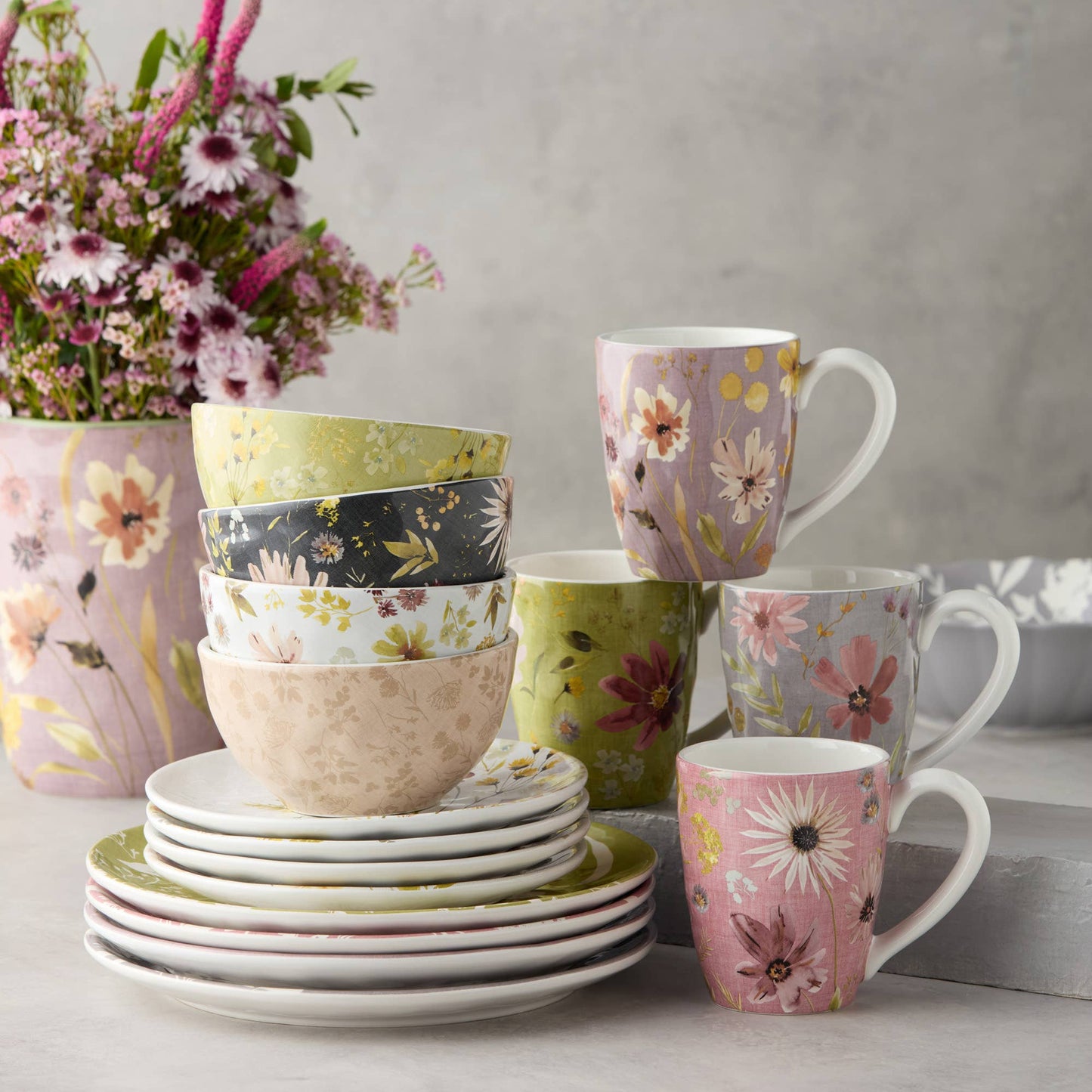 Wildflowers Pitcher