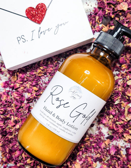 Bottled Lotions - Fresh & Floral: Rose Gold
