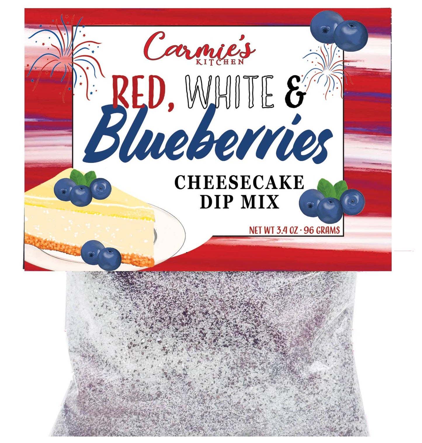 Red White & Blueberries Cheesecake - Americana Collection