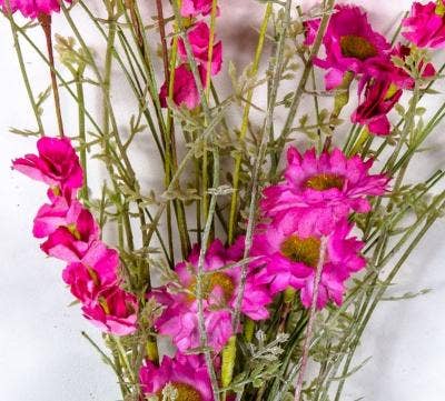 Wild Flower Bouquet, 21in, Hw, Pink